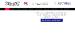 Desktop Screenshot of davidsautorepairservice.com